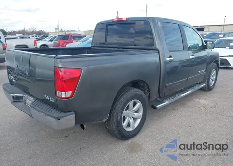 2005 Nissan Titan Se из США, поврежденный, VIN 1N6BA07A95N578495